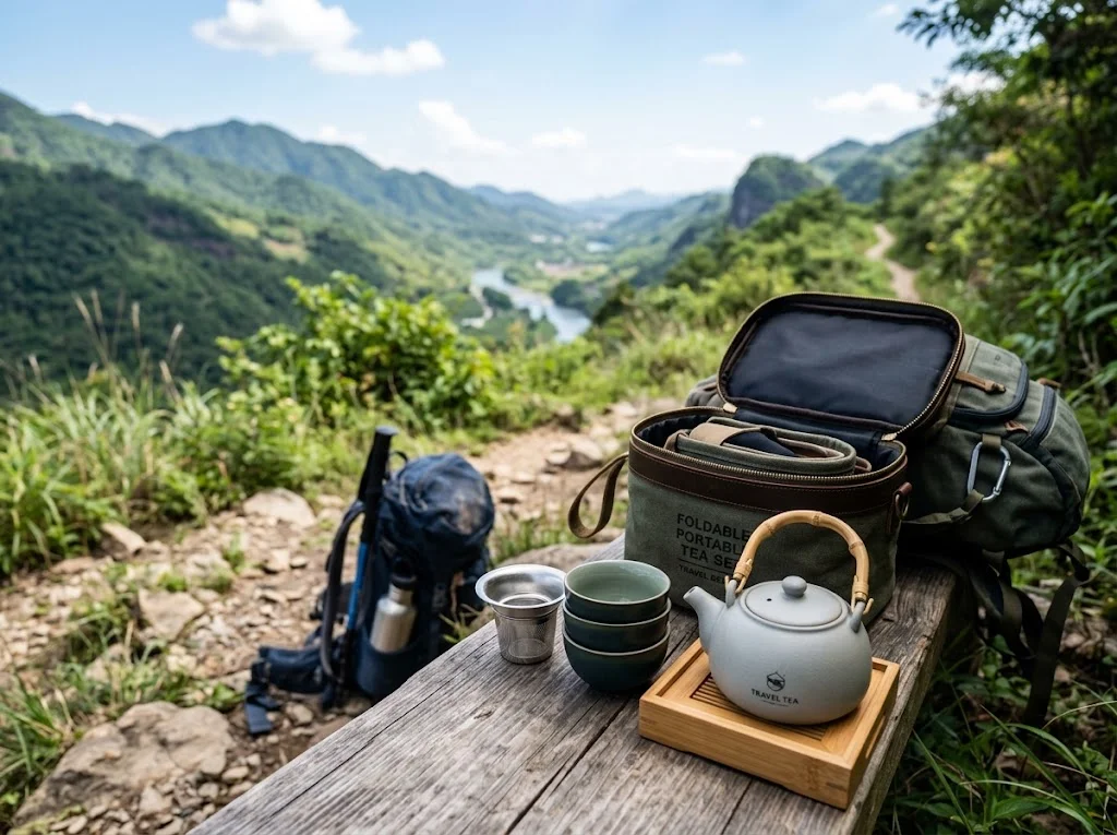 旅行摺疊茶具組 — Travel folding tea set